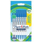 Set van 8 balpennen Kilometrico met dop - Paper Mate®